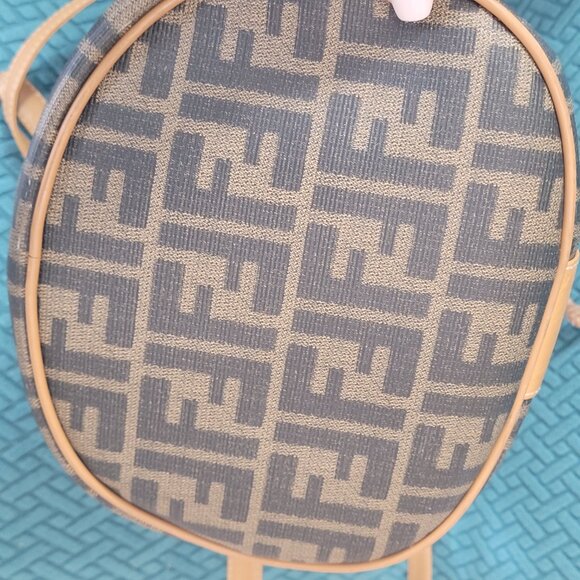 Fendi Zucca Draw String Bucket CrossbodyBag - Picture 7 of 15